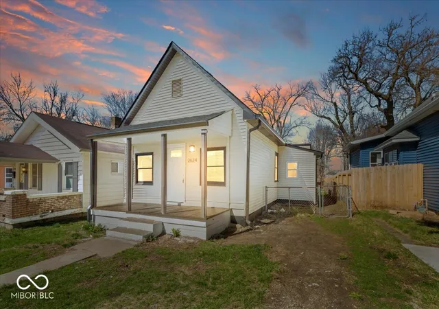 Photo 1 of Single family home for sale at 2624 E 18th Street, Indianapolis, IN 46218 | MLS# 22089170 | Listing updated on 2026-09-15
