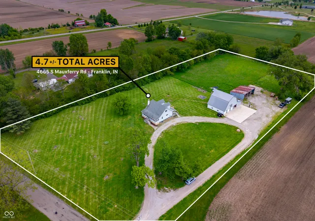 Photo 1 of Sale Pending at 4665 S Mauxferry Rd, Franklin, IN 46131 | MLS# 22099699 | Listing updated on 2026-09-10