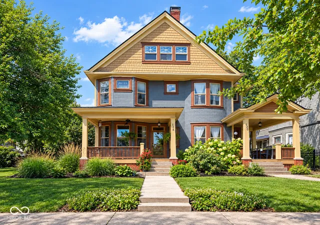 Photo 1 of Single family home for sale at 1218 Central Ave, Indianapolis, IN 46202 | MLS# 22102109 | Listing updated on 2026-09-10
