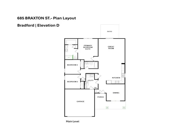 Photo 3 of Single family home for sale at 685 Braxton St, Trafalgar, IN 46181 | MLS# 22111024 | Listing updated on 2026-09-11