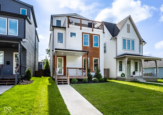 Photo 1 of Single family home for sale at 1409 Linden St, Indianapolis, IN 46203 | MLS# 22111942 | Listing updated on 2026-09-10