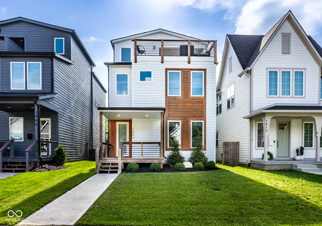 Photo 2 of Single family home for sale at 1409 Linden St, Indianapolis, IN 46203 | MLS# 22111942 | Listing updated on 2026-09-10