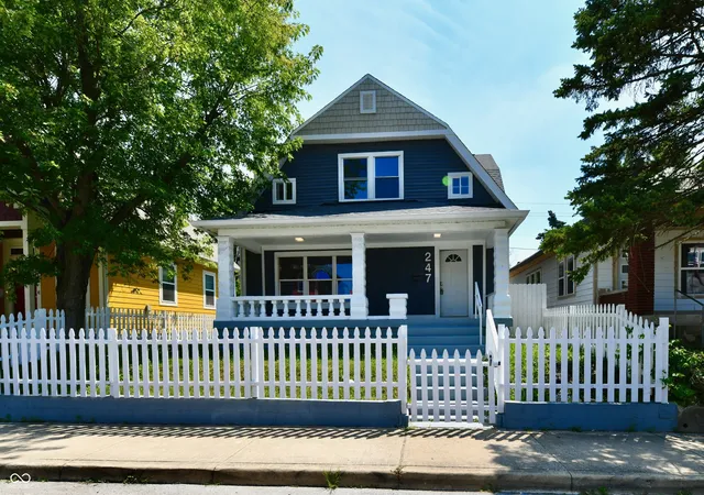 Photo 1 of Single family home for sale at 247 Hendricks Pl, Indianapolis, IN 46201 | MLS# 22112381 | Listing updated on 2026-09-22