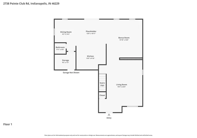 Photo 3 of Single family home for sale at 2738 Pointe Clb Rd, Indianapolis, IN 46229 | MLS# 22113906 | Listing updated on 2026-09-25