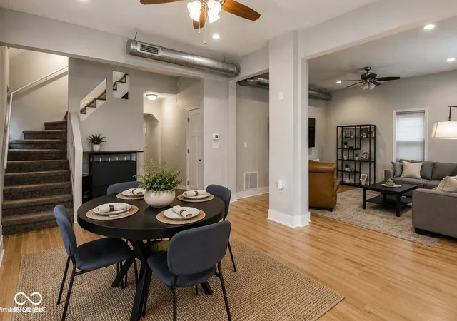 Photo 4 of Single family home for sale at 1402 Linden St, Indianapolis, IN 46203 | MLS# 22116820 | Listing updated on 2026-10-20