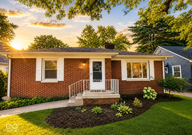 Photo 1 of Single family home for sale at 5863 Kingsley Dr, Indianapolis, IN 46220 | MLS# 22120004 | Listing updated on 2026-10-08