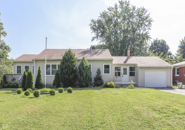 Photo 1 of Single family home for sale at 6055 Manker St, Indianapolis, IN 46227 | MLS# 22124168 | Listing updated on 2026-10-07
