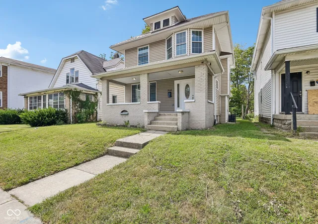 Photo 2 of Single family home for sale at 3516 Salem St, Indianapolis, IN 46208 | MLS# 22125721 | Listing updated on 2026-09-11
