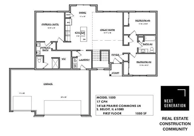 Photo 37 of Single family home for sale at 14168 Prairie Cmns Ln, South Beloit, IL 61080 | MLS# 12569029 | Listing updated on 2026-09-22