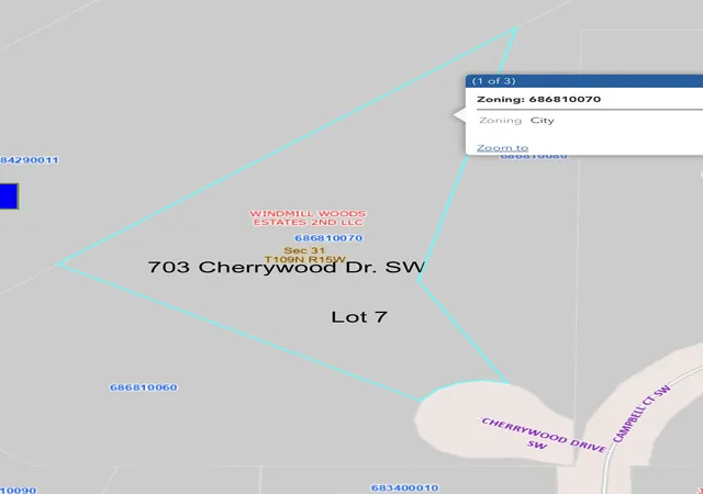 Photo 2 of Land for sale at 703 Cherrywood Dr Sw, Pine Island, MN 55963 | MLS# 6432681 | Listing updated on 2026-09-10