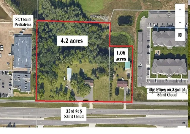 Photo 1 of Land for sale at 4119 & 4059 33rd St S, Saint Cloud, MN 56301 | MLS# 7127270 | Listing updated on 2026-09-15