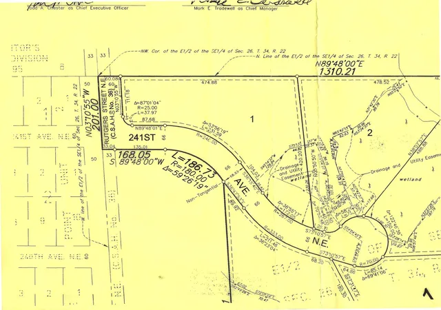 Photo 2 of Land for sale at Tbd 241st Avenue, Stacy, MN 55079 | MLS# 7139209 | Listing updated on 2026-09-10