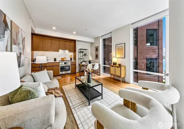 Photo 3 of Sale Pending at 121 Stewart St #407, Seattle, WA 98101 | MLS# NWM2577535 | Listing updated on 2026-09-24