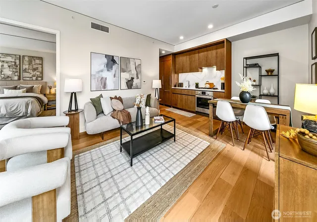 Photo 4 of Sale Pending at 121 Stewart St #407, Seattle, WA 98101 | MLS# NWM2577535 | Listing updated on 2026-09-24