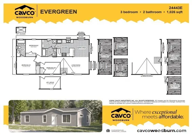 Photo 2 of Manufactured home for sale at 0 Atterberry Cavco Ev24443e #EV5, Sequim, WA 98382 | MLS# NWM2580454 | Listing updated on 2026-09-26