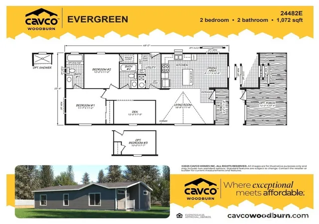 Photo 2 of Manufactured home for sale at 0 Atterberry Cavco 24482e #EV6, Sequim, WA 98382 | MLS# NWM2581128 | Listing updated on 2026-09-26