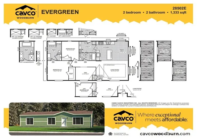 Photo 2 of Manufactured home for sale at 0 Atterberry Cavco 28502e 3bd #EV9, Sequim, WA 98382 | MLS# NWM2581158 | Listing updated on 2026-09-26