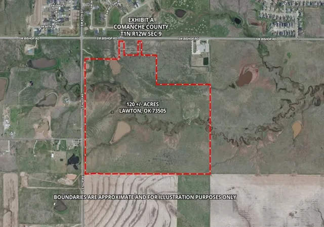 Photo 2 of Land for sale at 01 Sw Bishop Rd, Lawton, OK 73501 | MLS# 1212100 | Listing updated on 2026-09-11
