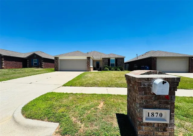 Photo 3 of Single family home for sale at 1870 Bartlett Dr, Newcastle, OK 73065 | MLS# 1237527 | Listing updated on 2026-09-11