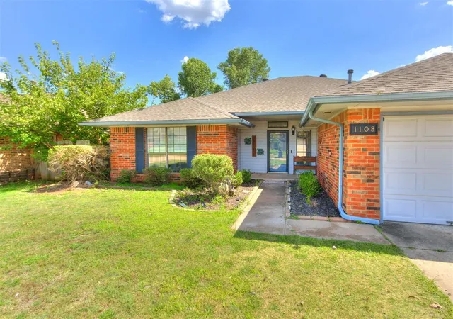Photo 2 of Single family home for sale at 1108 Ne 25th Street, Moore, OK 73160 | MLS# 1238131 | Listing updated on 2026-09-14