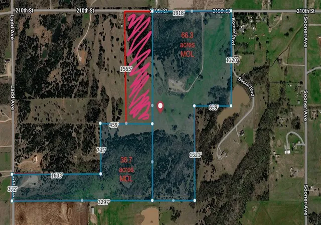 Photo 1 of Land for sale at Se Ladd Ave & 210th St, Purcell, OK 73080 | MLS# 1249105 | Listing updated on 2026-09-15