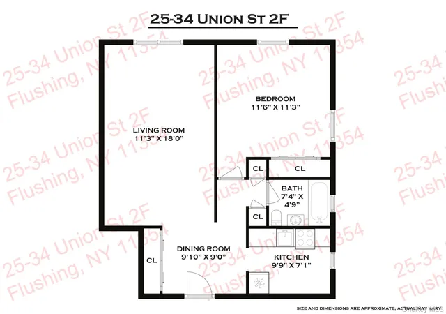 Photo 4 of Sale Pending at 25-34 Union St #2F, New York, NY 11354 | MLS# 1033700 | Listing updated on 2026-09-09