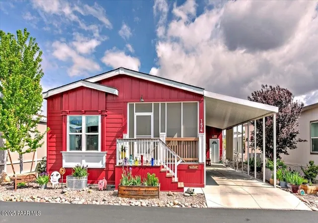 Photo 1 of Manufactured home for sale at 11350 E Sarah Jane Ln 154, Prescott Valley, AZ 86327 | MLS# 1078446 | Listing updated on 2026-09-24