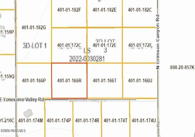 Photo 3 of Land for sale at 9856 E Lonesome Valley Rd, Prescott Valley, AZ 86315 | MLS# 1079789 | Listing updated on 2026-09-09