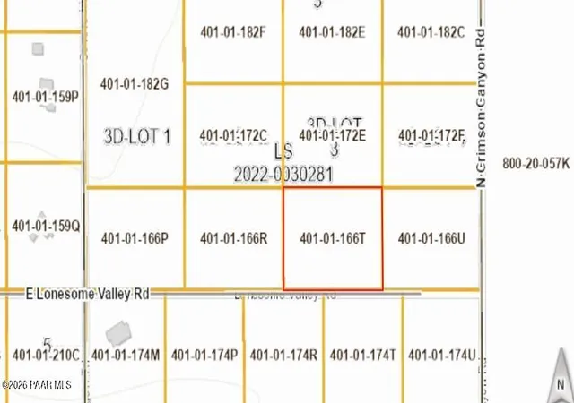 Photo 3 of Land for sale at 9926 E Lonesome Valley Rd, Prescott Valley, AZ 86315 | MLS# 1079791 | Listing updated on 2026-09-09