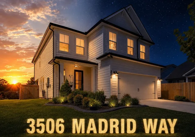 Photo 1 of Single family home for sale at 3506 Madrid Way, Murfreesboro, TN 37129 | MLS# 3152504 | Listing updated on 2026-09-14