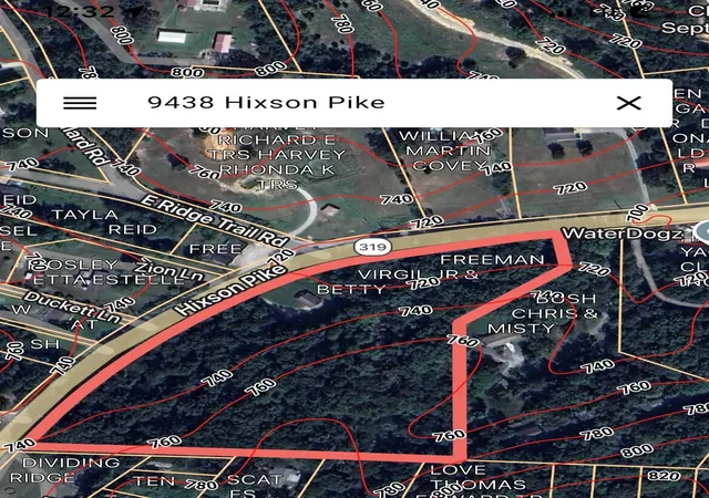 Photo 2 of Land for sale at 9438 Hixson Pike, Soddy Daisy, TN 37379 | MLS# 3540477 | Listing updated on 2026-09-11