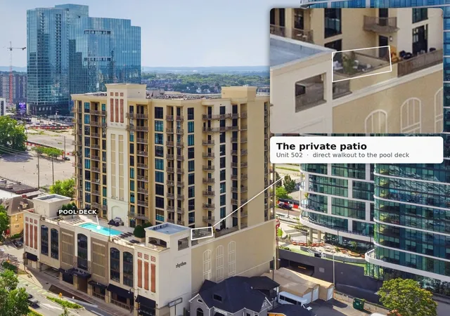 Photo 1 of Condo for sale at 1510 Demonbreun St #502, Nashville, TN 37203 | MLS# 3301958 | Listing updated on 2026-09-15