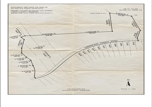 Photo 2 of Land for sale at 0 Carpenter Rd, Dellrose, TN 38453 | MLS# 3544800 | Listing updated on 2026-09-22