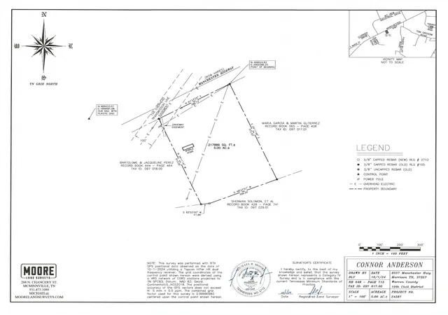 Photo 4 of Land for sale at 8557 Manchester Hwy, Morrison, TN 37357 | MLS# 3545945 | Listing updated on 2026-10-05