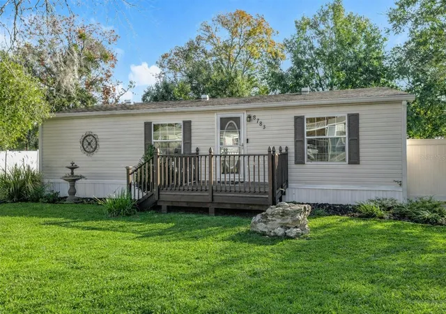 Photo 2 of Manufactured home for sale at 8783 Sw 66th Terrace, Ocala, FL 34476 | MLS# OM716659 | Listing updated on 2026-09-20