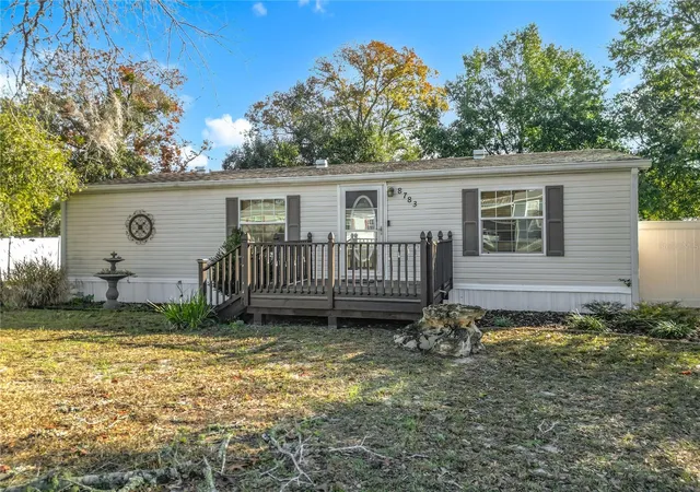 Photo 3 of Manufactured home for sale at 8783 Sw 66th Terrace, Ocala, FL 34476 | MLS# OM716659 | Listing updated on 2026-09-20
