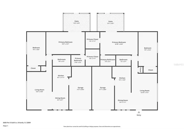 Photo 3 of Multi family home for sale at 6602 Pot O Gold Ln, Orlando, FL 32809 | MLS# O6387811 | Listing updated on 2026-09-15