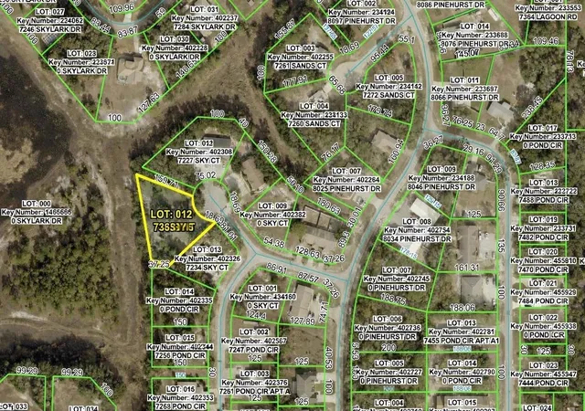 Photo 1 of Land for sale at 7226 Sky Ct, Spring Hill, FL 34606 | MLS# W7883785 | Listing updated on 2026-09-11