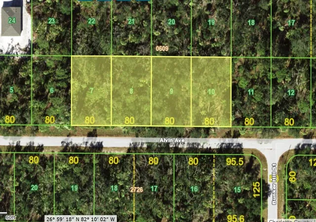 Photo 1 of Land for sale at 17178 Alvin (& 17186 17194 17202) Ave, Port Charlotte, FL 33948 | MLS# D6146638 | Listing updated on 2026-09-14