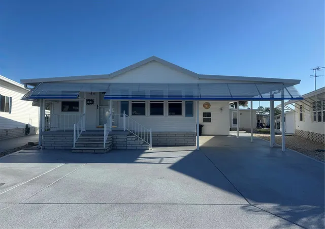Photo 1 of Manufactured home for sale at 4848 Baker Ave #220, Zephyrhills, FL 33541 | MLS# TB8489077 | Listing updated on 2026-09-15