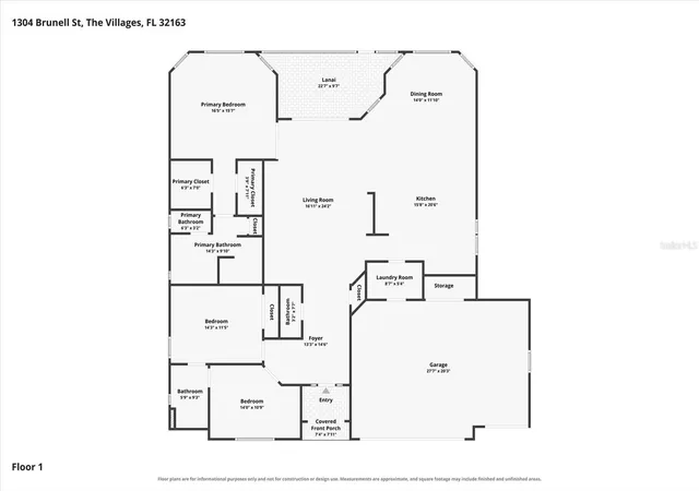 Photo 2 of Single family home for sale at 1304 Brunell St, The Villages, FL 32163 | MLS# G5114663 | Listing updated on 2026-10-10