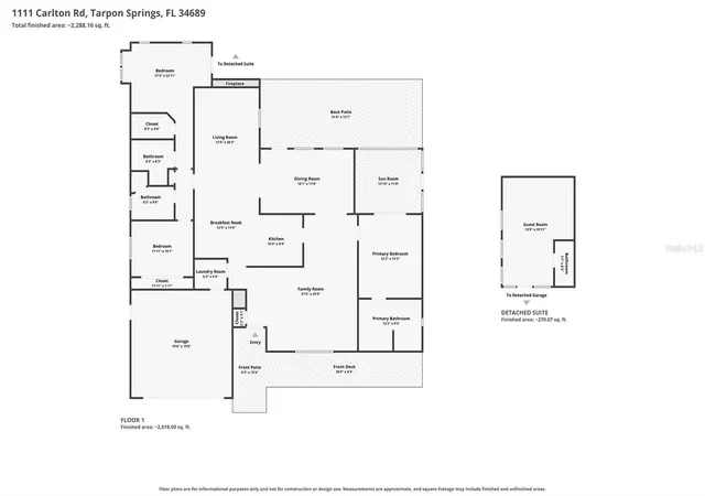 Photo 3 of Single family home for sale at 1111 Carlton Rd, Tarpon Springs, FL 34689 | MLS# TB8527323 | Listing updated on 2026-09-14
