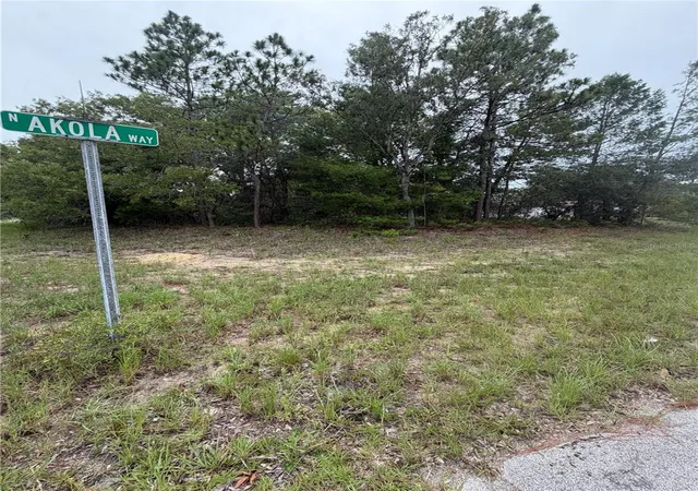 Photo 2 of Land for sale at 9512 N Akola Way, Citrus Springs, FL 34434 | MLS# G5115555 | Listing updated on 2026-09-11