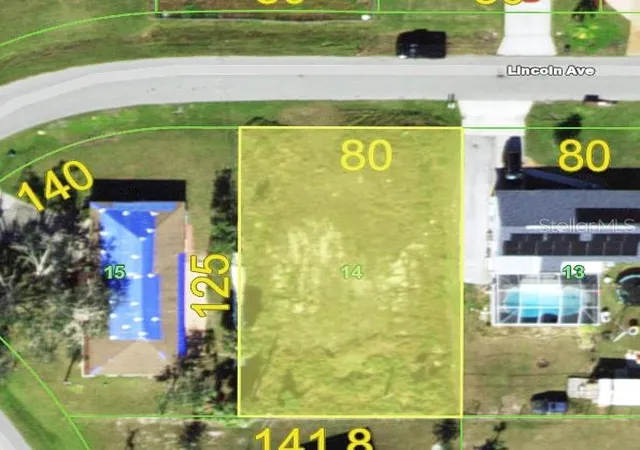 Photo 1 of Land for sale at 585 Lincoln Ave Nw, Port Charlotte, FL 33952 | MLS# O6428530 | Listing updated on 2026-09-11