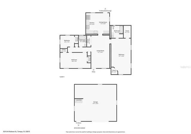 Photo 2 of Single family home for sale at 9216 W Robson St, Tampa, FL 33615 | MLS# TB8536894 | Listing updated on 2026-09-15