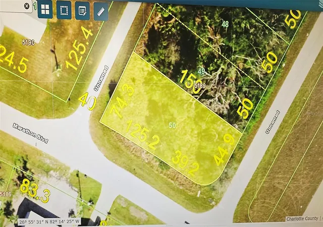 Photo 1 of Land for sale at 12470 Marathon Blvd, Port Charlotte, FL 33981 | MLS# D6148387 | Listing updated on 2026-10-06