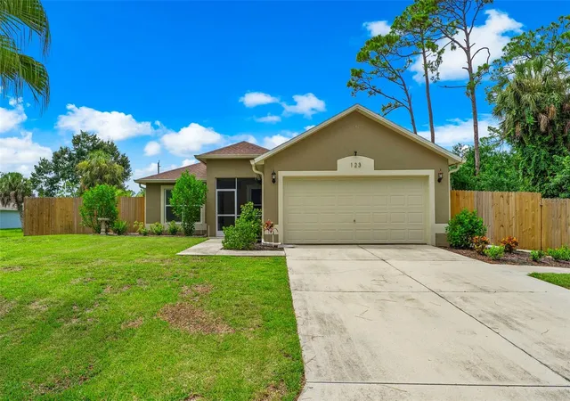Photo 1 of Single family home for sale at 123 Mercer St, Port Charlotte, FL 33954 | MLS# N6145526 | Listing updated on 2026-09-24