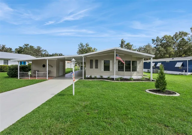 Photo 1 of Manufactured home for sale at 2595 E Monte Ct, Hernando, FL 34442 | MLS# O6437859 | Listing updated on 2026-09-15