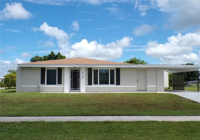 Photo 1 of Single family home for sale at 2185 Easy St, Port Charlotte, FL 33952 | MLS# N6145587 | Listing updated on 2026-10-21