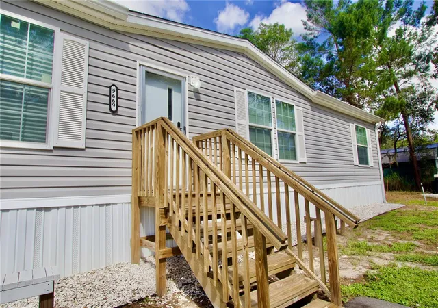 Photo 1 of Manufactured home for sale at 9669 Marley Ave, New Port Richey, FL 34654 | MLS# W7889171 | Listing updated on 2026-09-10
